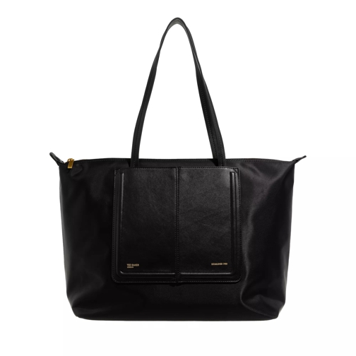 Ted Baker Voyaage Zip Top Tote Bag Black Shopping Bag
