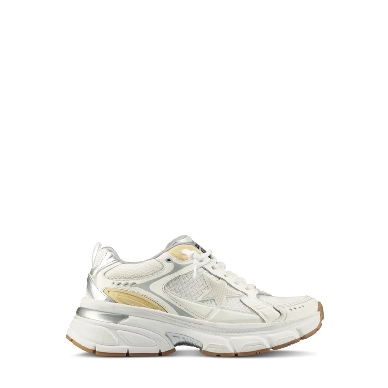 Golden Goose Lage-top sneaker White Leather And Suede Sneakers White