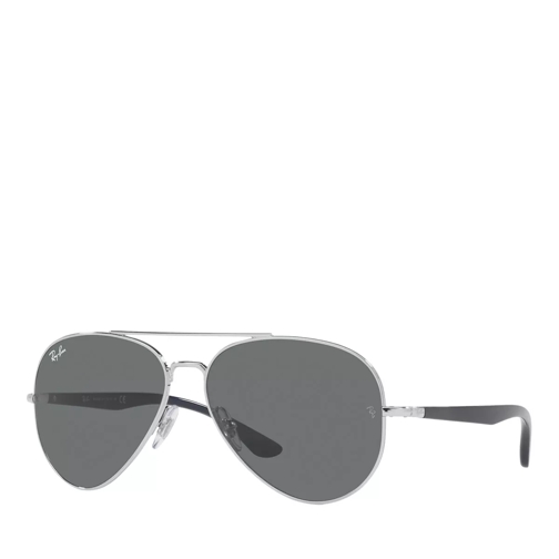 Ray-Ban Unisex Sunglasses 0RB3675 Silver Lunettes de soleil