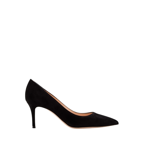 Gianvito Rossi Pump 70Mm Gianvito Suede Pump Black