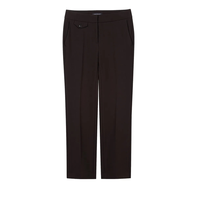 Luisa Cerano Stoffen broek Babyflare-Pants truffle