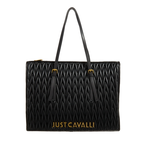 Just Cavalli Shopper Shopping Bag Black