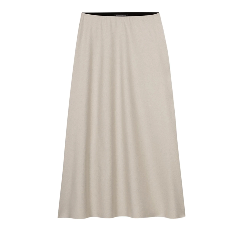 Luisa Cerano Minijupe Flanell-Midirock oyster