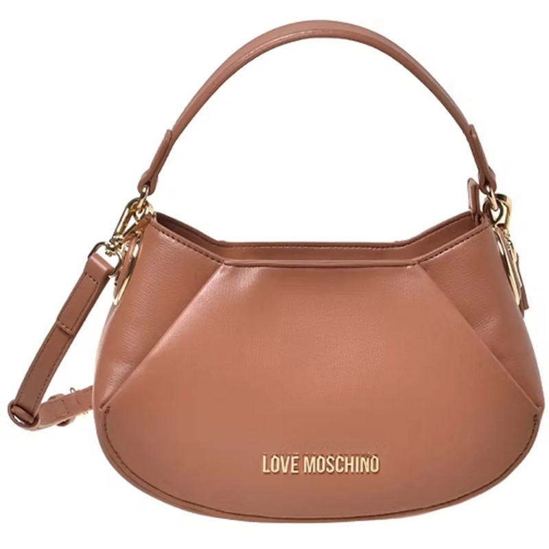 Love Moschino Tote Bags Leather Brown braun