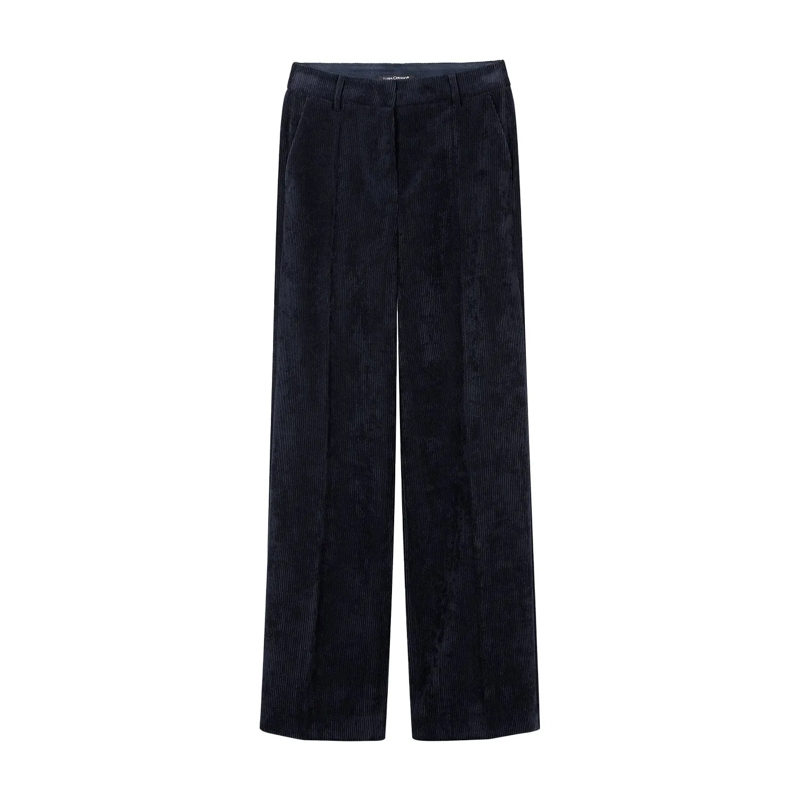 Luisa Cerano  Hose aus Cord dunkelblau