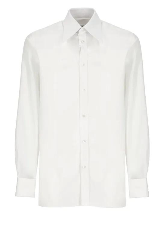 Maison Margiela - Cotton Shirt - Größe 38 - weiß