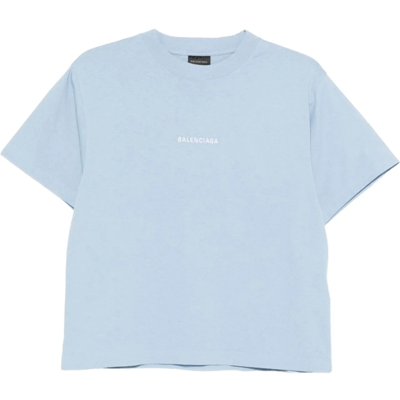 Balenciaga T-Shirt T-Shirts And Polos Clear Blue blau