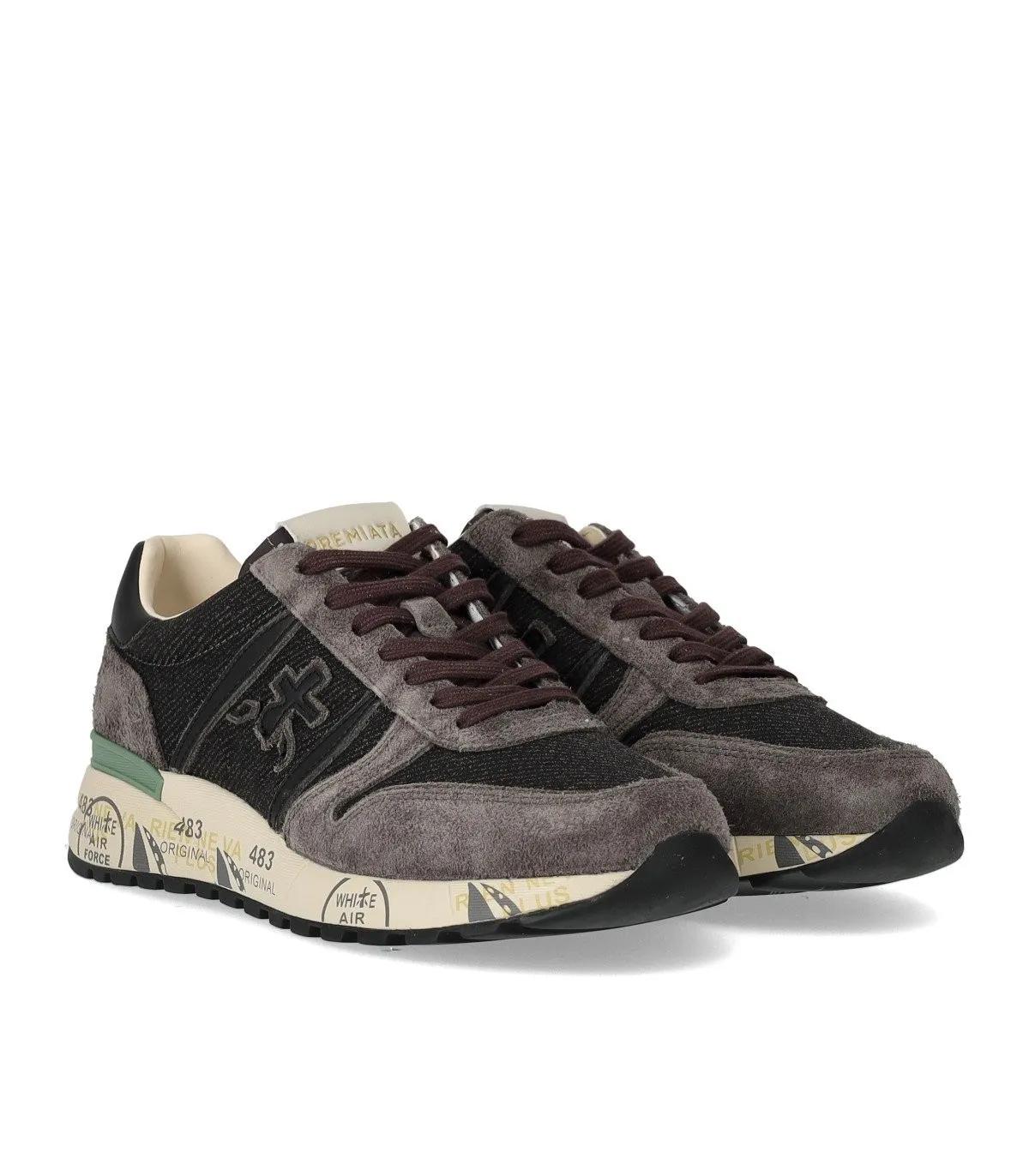 Premiata Sneakers - PREMIATA LANDER 6984 SNEAKER - Gr. 40 (EU) - in Grau - für Damen