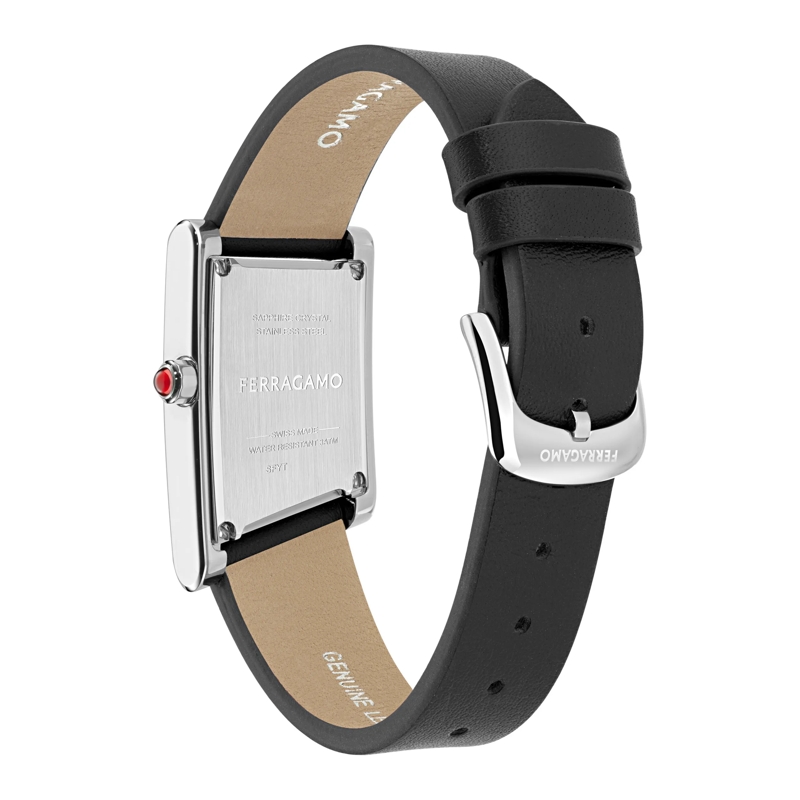 Salvatore Ferragamo Quarzuhr Quarz-Analoguhr Yt-Ferragamo Asymetrique schwarz(Image 2)