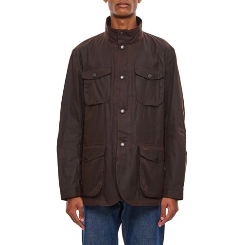 Barbour Overgangsjas Ogston Wax Jacket Brown