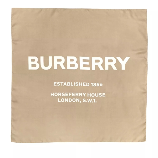 Burberry Logo Scarf Beige Halstuch