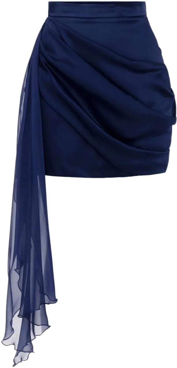 Thumbnail - Elisabetta Franchi - Skirts Blue - Größe 42 - blue
