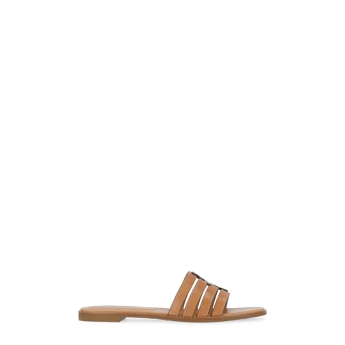 Tory Burch Sandale Beige Ines Cage Slide Slippers Neutrals