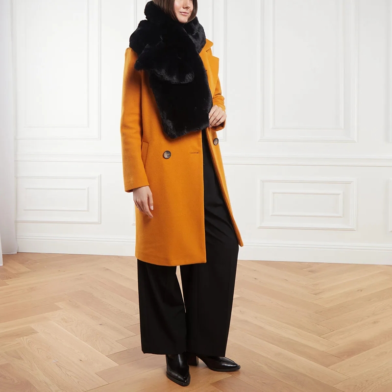 MICHAEL Michael Kors Étole Faux Fur Black(Image 2)