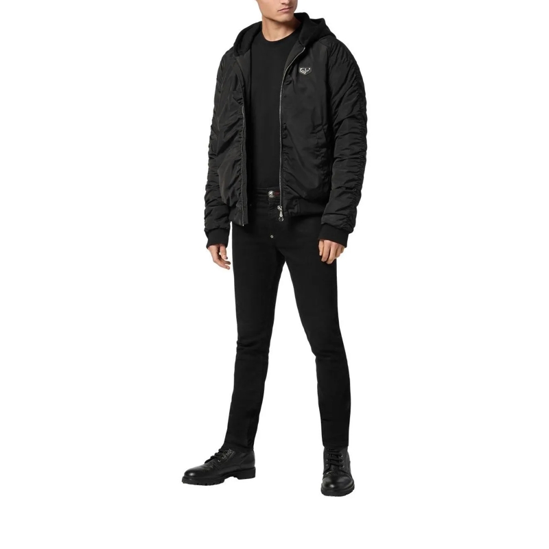 Philipp Plein Übergangsjacke Jacke schwarz(Image 2)