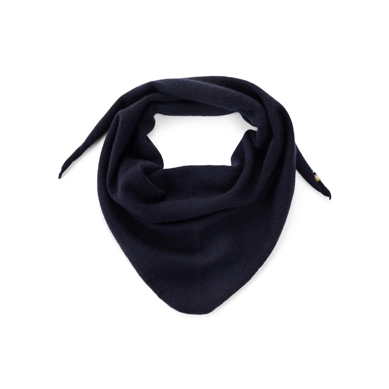 Extreme Cashmere Écharpe Tuch Bandana aus Kaschmir-Mix dunkelblau