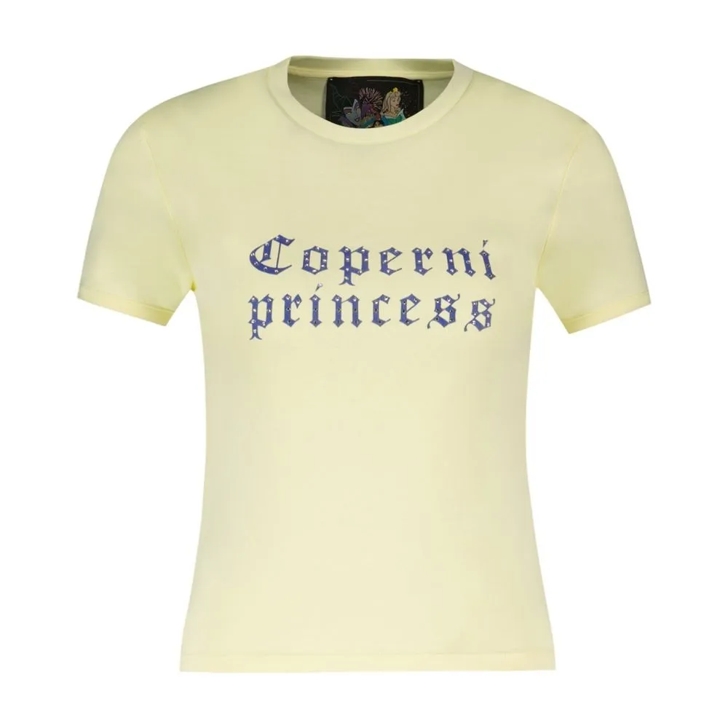 Tシャツ・カットソー Coperni Princess T-Shirt - Cotton - Yellow Coperni Princess T-Shirt - Cotton - Yellow Yellow | T-shirts