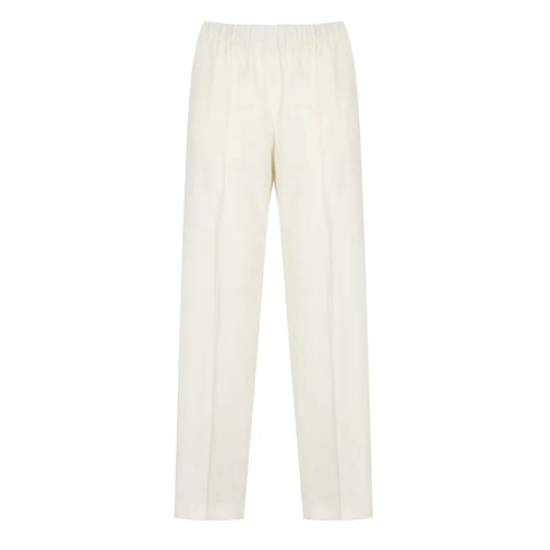 Fabiana Filippi  Virgin Wool Pants Neutrals