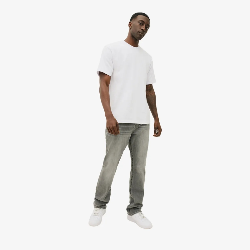 True Religion Jeans Jeans RICKY- Modell: RICKY- Klapptaschen- Weiß grau(Image 2)
