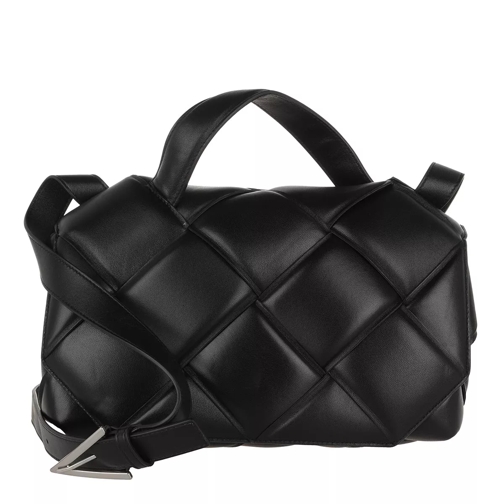 Bottega Veneta Crossbody Bag Leather Black Cross body-väskor
