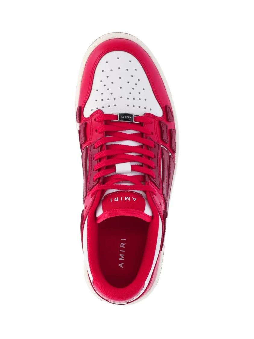 Thumbnail - Amiri Low-Top Sneaker - Sporty Sneakers With Vibrant Red And White Element - Gr. 41 (EU) - in Rot - für Damen