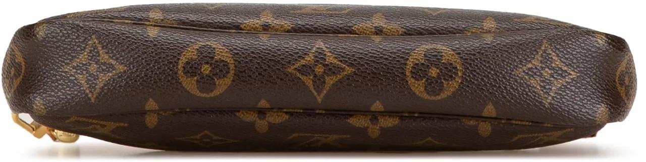 Louis Vuitton Shoppers Monogram Pochette Accessoires in bruin