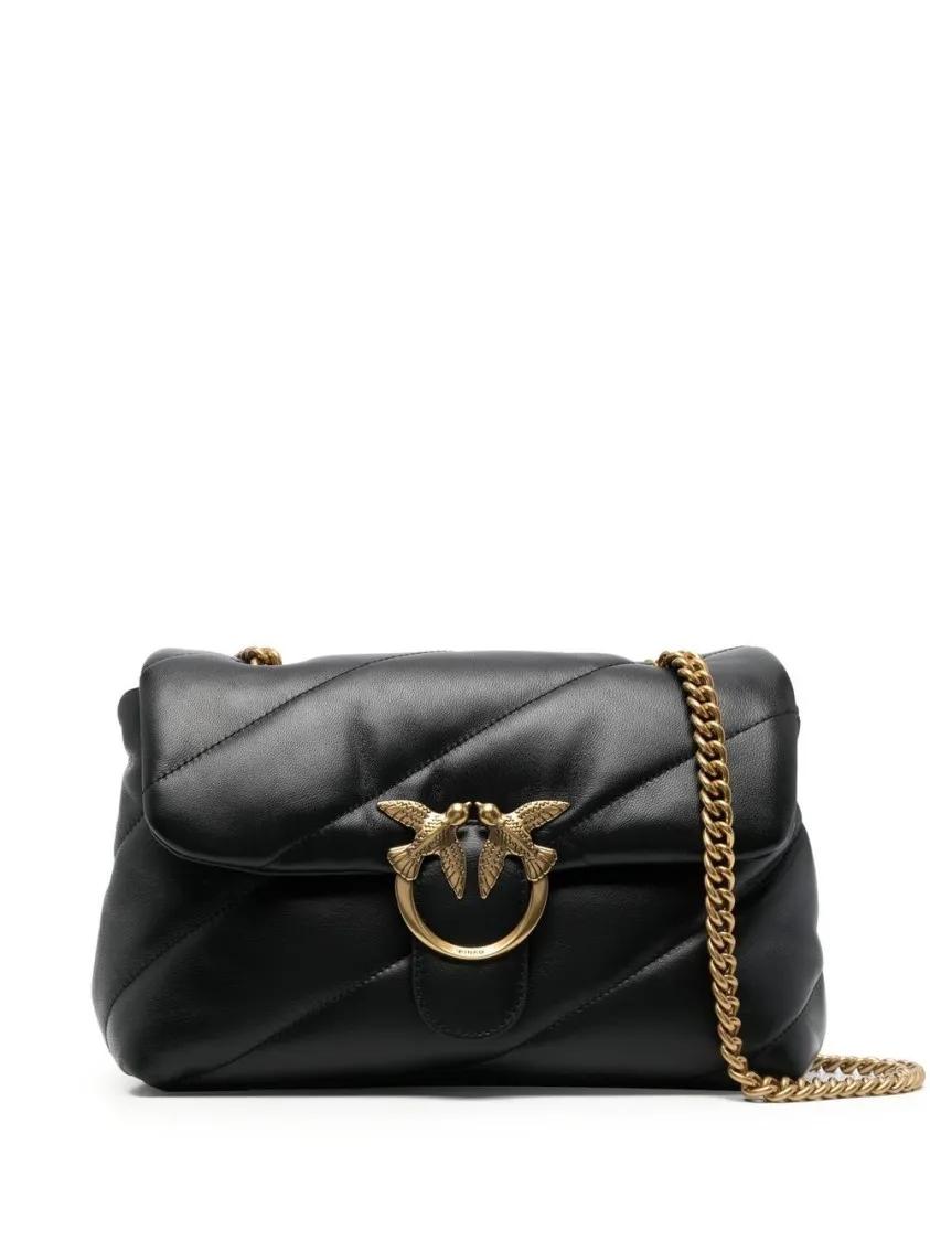 Pinko Shopper - Shoulder Bag With Logo - Gr. unisize - in Schwarz - für Damen