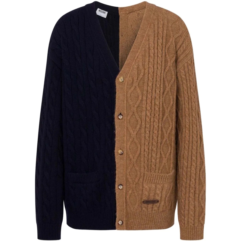 Moschino  Sweaters Multi Brown braun