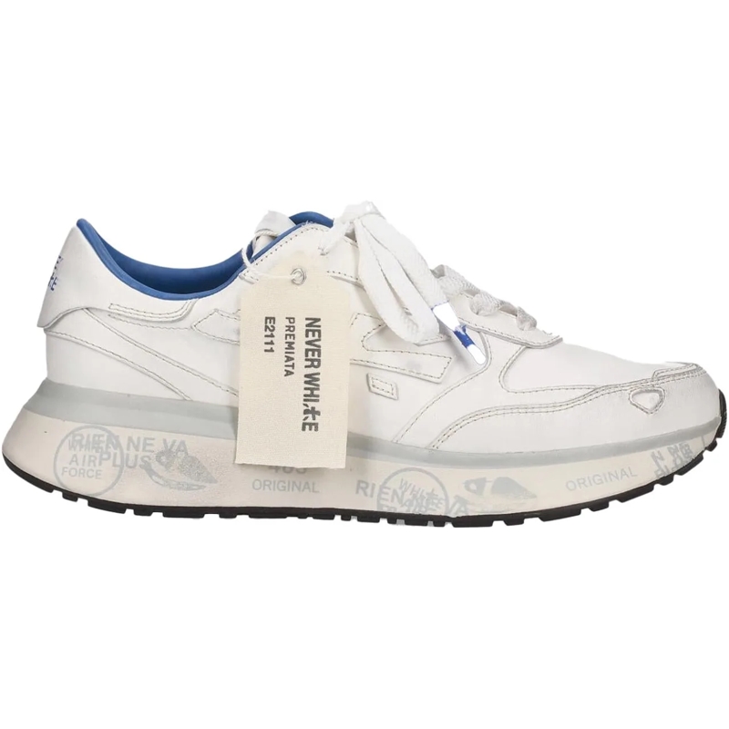 Premiata Low-Top-Sneaker Dames Lauryn weiß