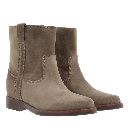 Isabel Marant Susee Ankle Boots Suede Taupe Bottine