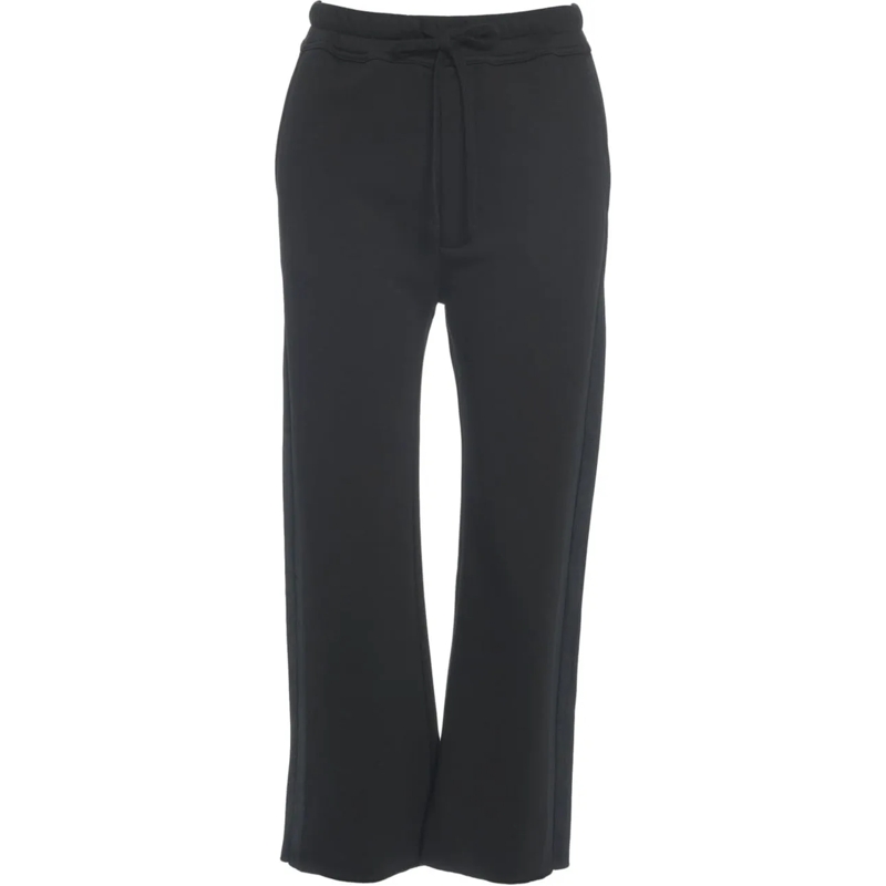 Thom Krom Hose Wide leg joggers schwarz