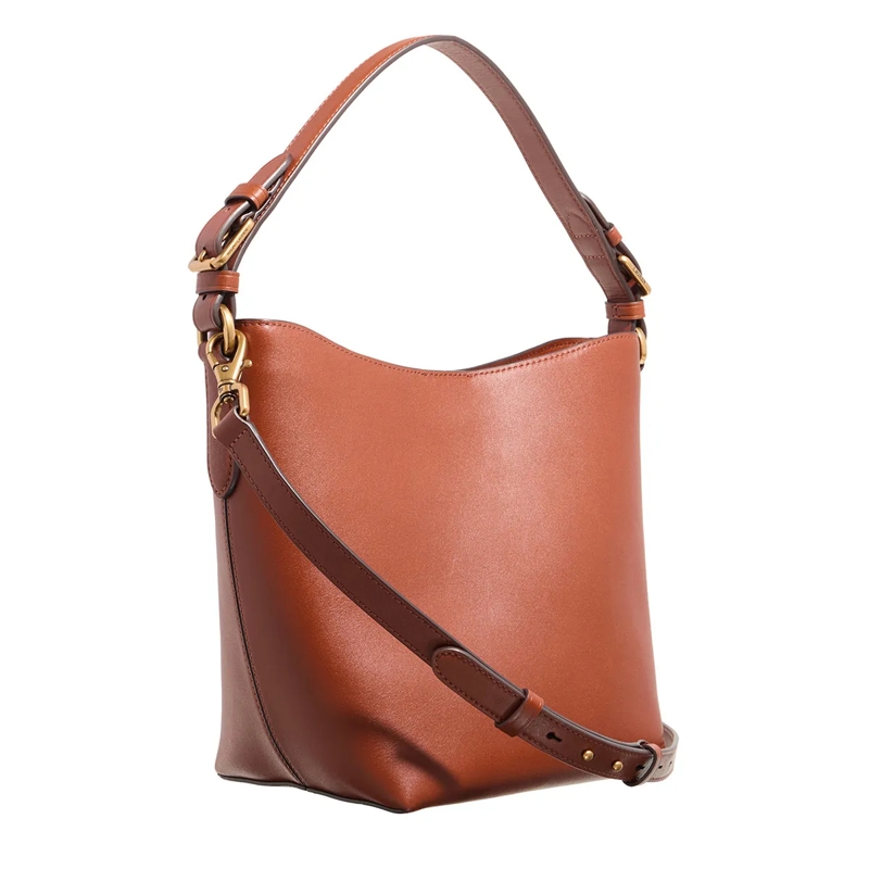 Lauren Ralph Lauren Bucket Bag Witley Md Bk-Bucket Bag-Medium Lauren Tan(Image 4)
