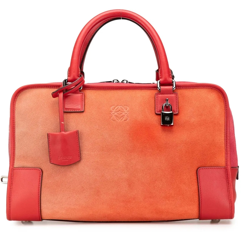 Loewe Fourre-tout Suede Amazona 36 orange