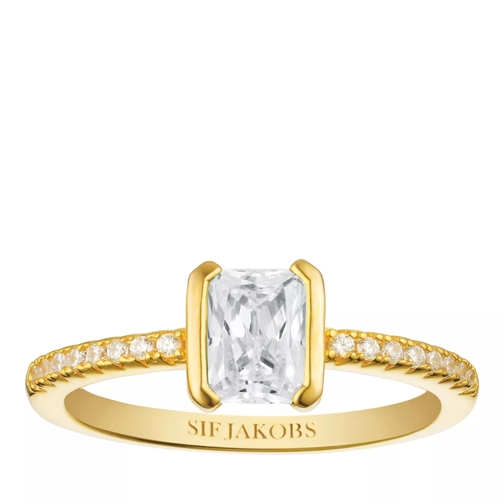 Sif Jakobs Jewellery Roccanova Piccolo Ring Gold Solitaire Ring