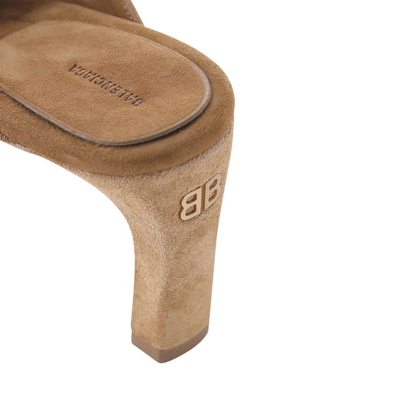 Balenciaga Schuhe Pumps aus Leder braun(Image 4)