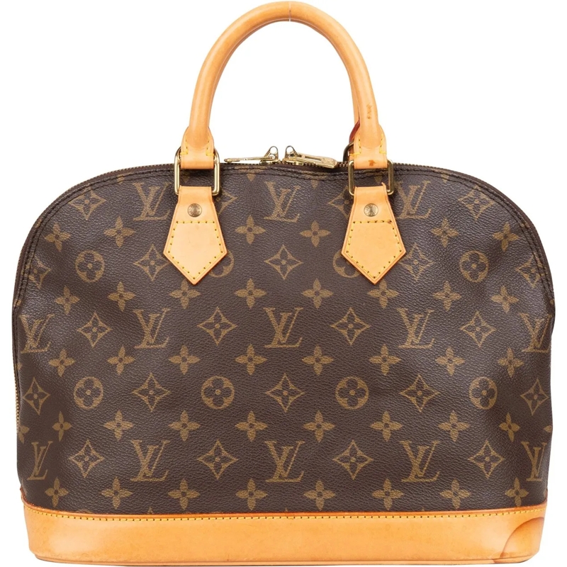 Louis Vuitton Tote Louis Vuitton Canvas Monogram Alma PM Handbag braun