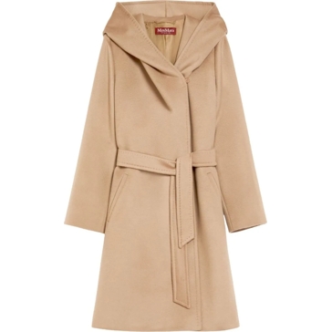 Max Mara Max Mara Studio Coats Brown schwarz Vestes en duvet