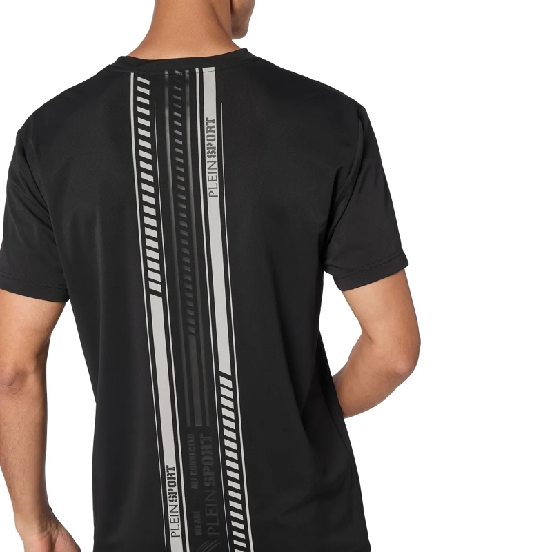 Plein Sport T-Shirt T-Shirt Racing schwarz(Image 4)