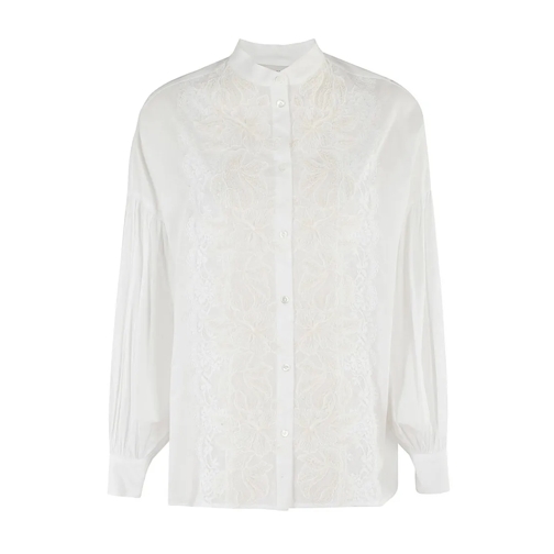 Ermanno Firenze Chemises Cotton Poplin Shirt White
