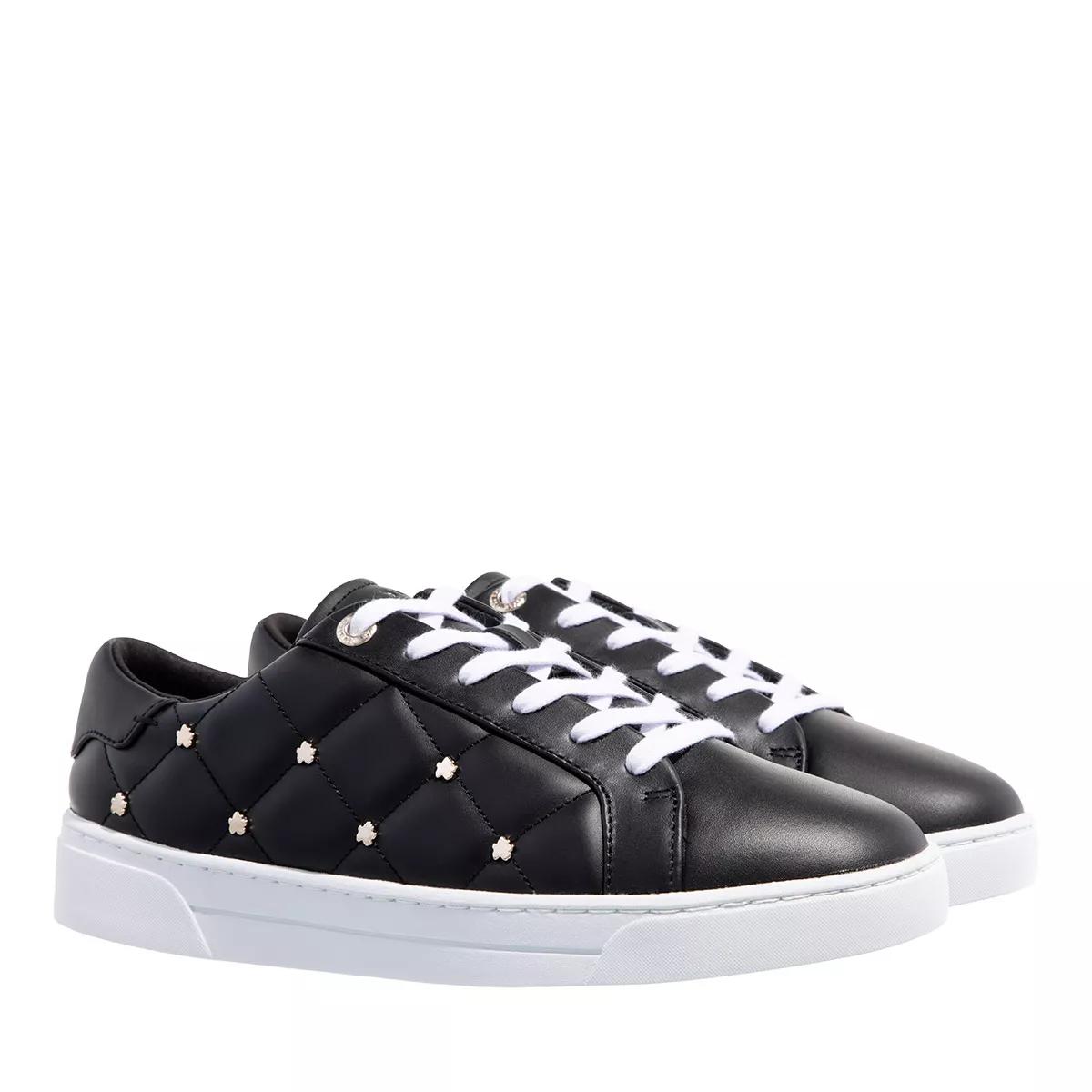 Reproduceren Verovering Vrouw Ted Baker Libbin Quilted Sneaker With Magnolia Studs Black | lage-top  sneaker | fashionette