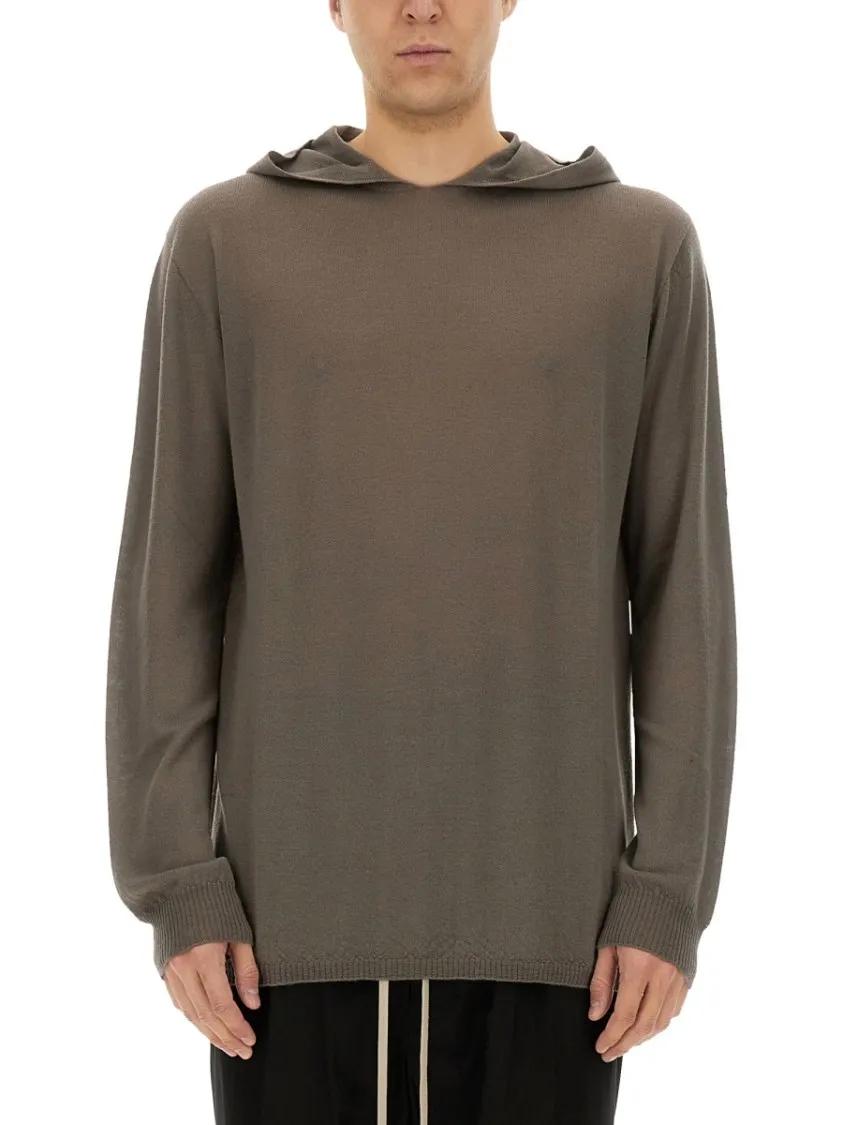 Thumbnail - Rick Owens - Wool Sweatshirt - Größe M - grau