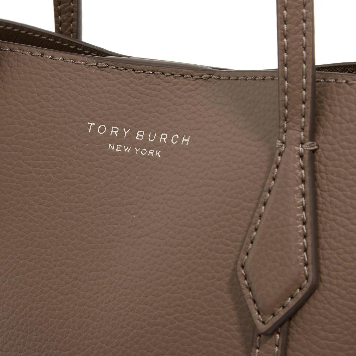 TORY BURCH Shoppers & Totes Perry Small Tote in bruin