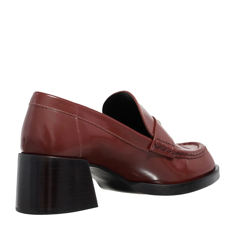 Coach Loafer Natalie Leather Loafer Dark Neutral(Image 3)