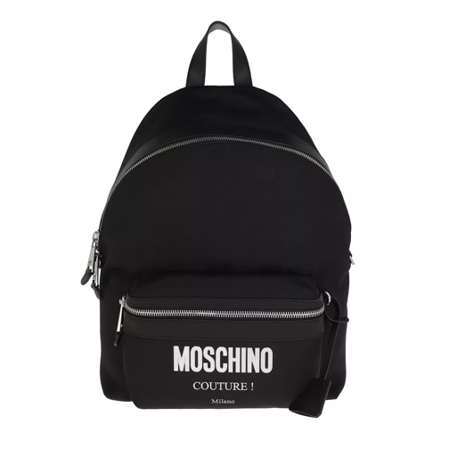 Moschino Backpack Fantasia Nero Zaino
