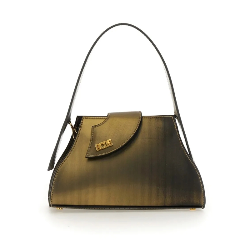 Gcds Sac à bandoulière Small Comma Holographic Bag Green