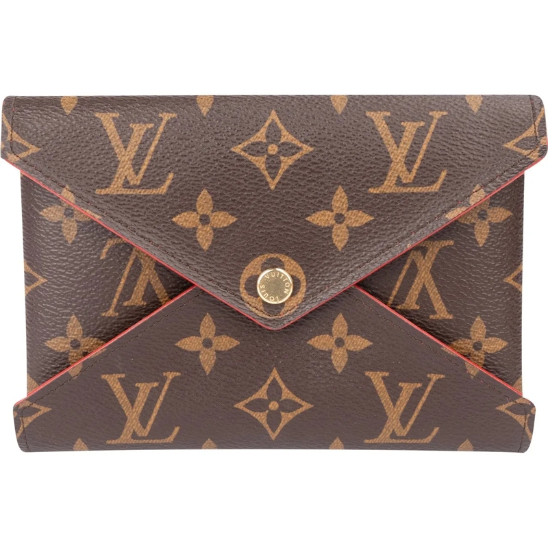 Louis Vuitton Geldbörse Louis Vuitton Canvas Monogram Pochette Kirigami Et braun