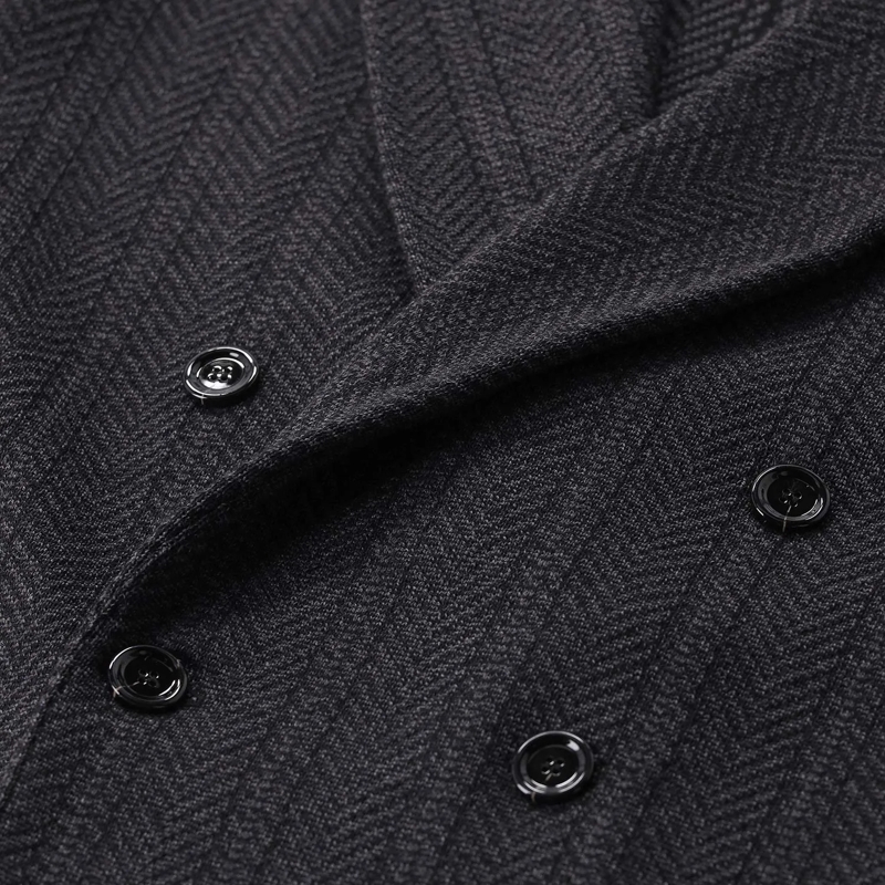 Lardini Anzugjacke Stricksakko aus Schurwolle grau(Image 4)