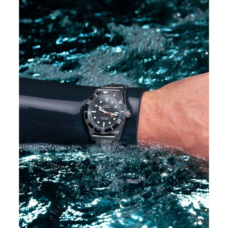 Timex Automatikuhr Quarz-Analoguhr Deepwater Reef 200 silber(Image 6)