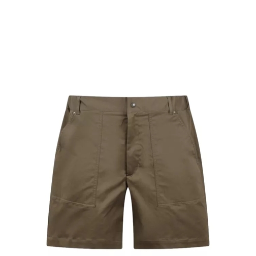 Moncler Cotton Bermuda Shorts Brown 