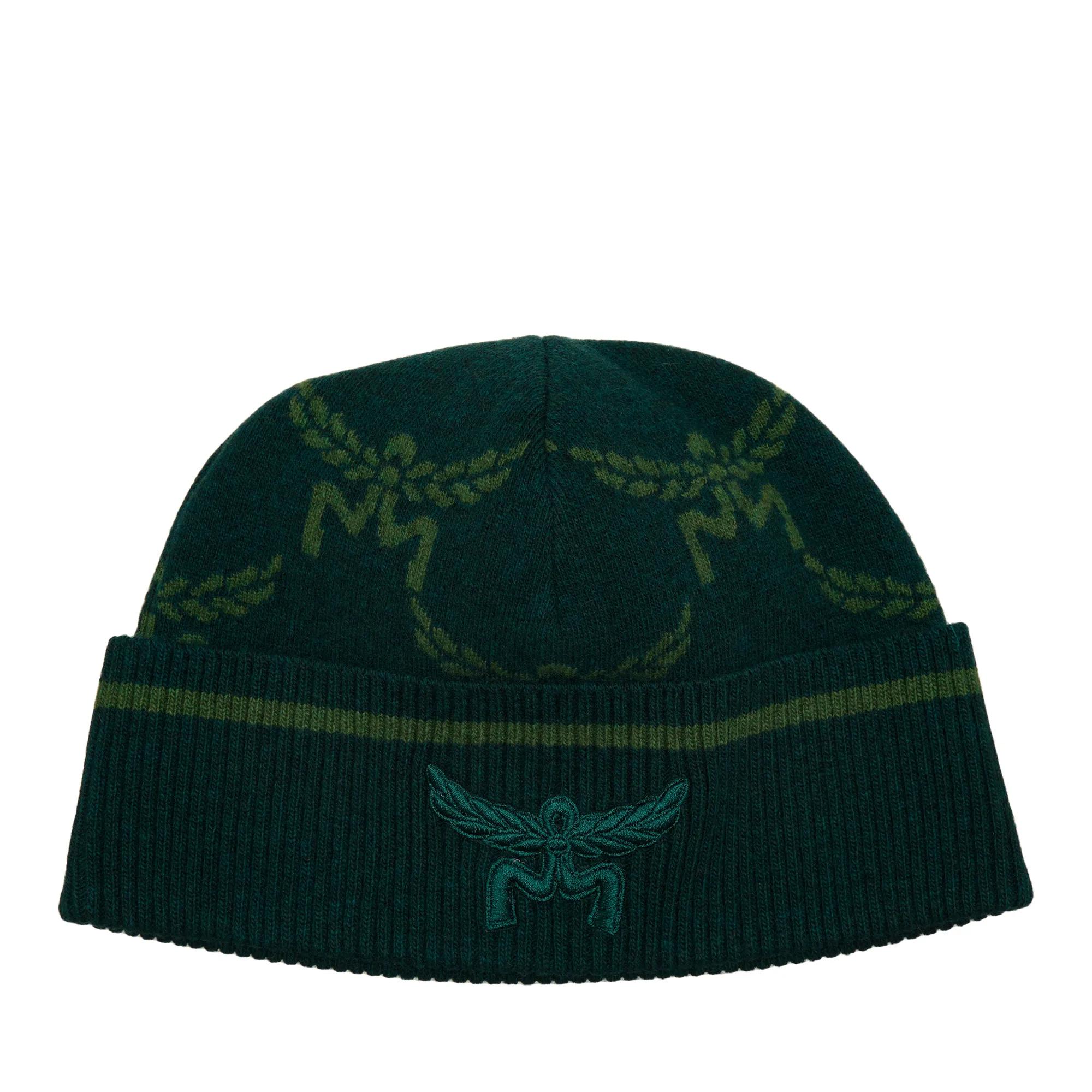 MCM Mützen - Mcm l Knitted Hat G0 - Gr. ONE - in Grün - für Damen